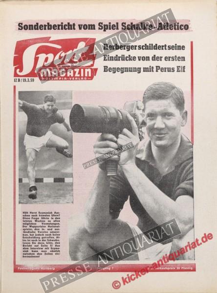 Sportmagazin Nr. 12B, 19.03.1959 bis 25.03.1959