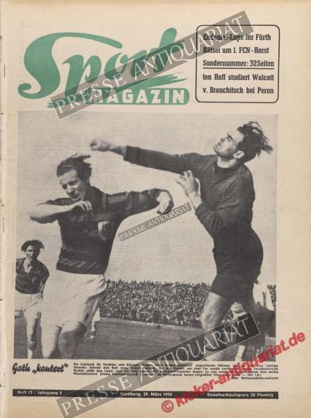 Sportmagazin Nr. 13, 29.03.1950 bis 04.04.1950