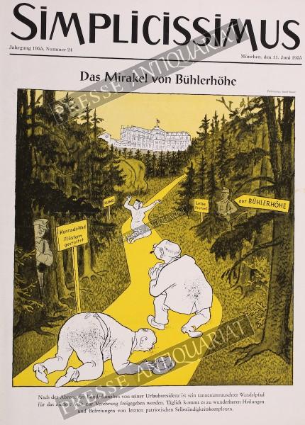 Simplicissimus, 11.06.1955 bis 17.06.1955
