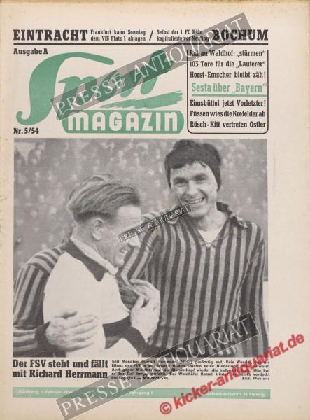 Sportmagazin Nr. 5A, 01.02.1954 bis 07.02.1954