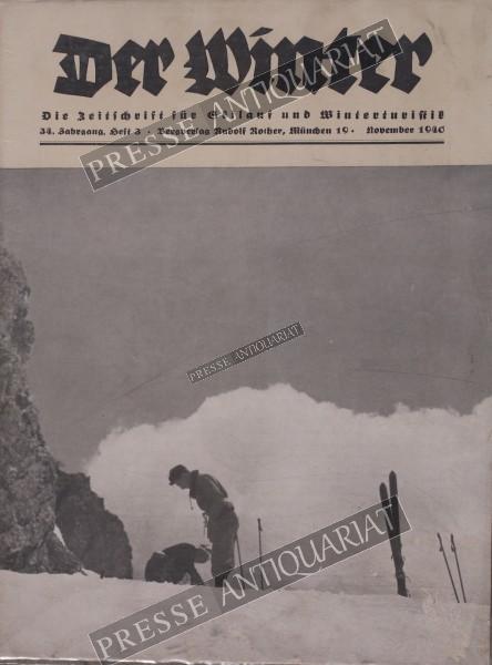 Der Winter, 01.11.1940 bis 30.11.1940