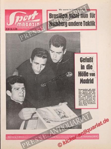 Sportmagazin Nr. 17B, 24.04.1963 bis 30.04.1963