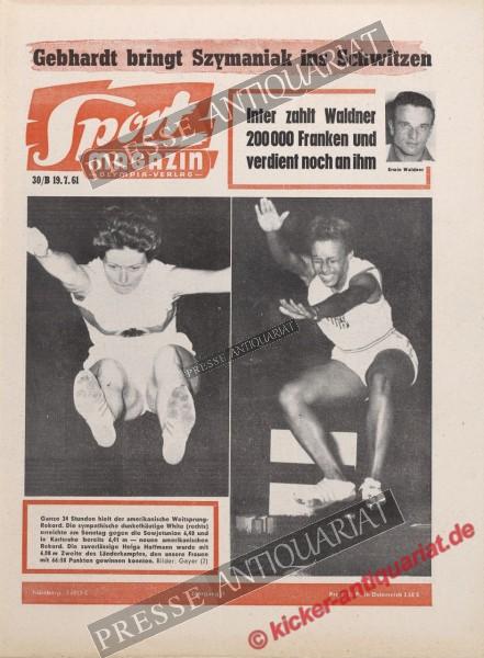 Sportmagazin Nr. 30B, 19.07.1961 bis 25.07.1961