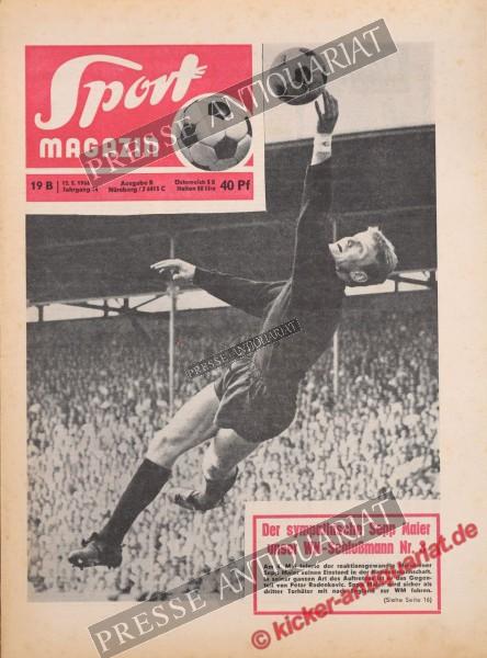 Sportmagazin Nr. 19B, 12.05.1966 bis 18.05.1966