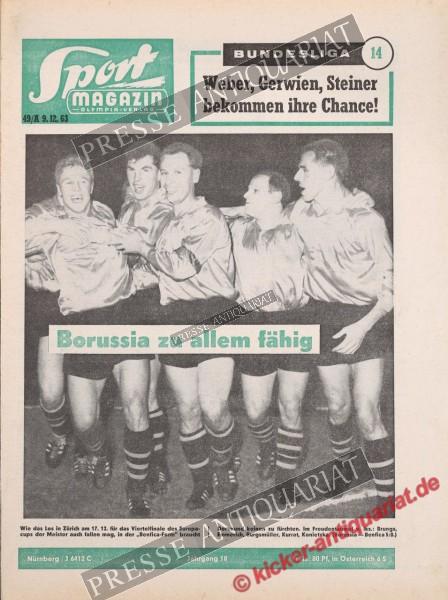 Sportmagazin Nr. 49A, 09.12.1963 bis 15.12.1963