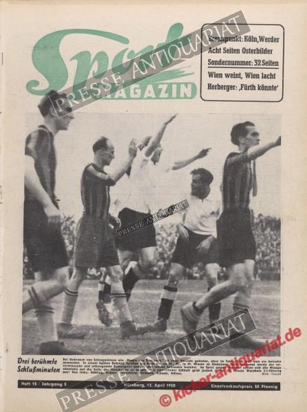 Sportmagazin Nr. 15, 12.04.1950 bis 18.04.1950