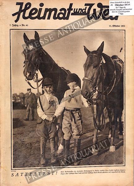 Heimat und Welt Illustrierte, 11.10.1931 bis 17.10.1931