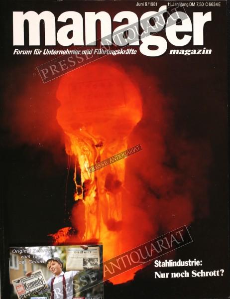 Manager Magazin, 01.06.1981 bis 30.06.1981