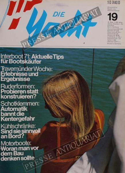 Die Yacht Magazin, 16.09.1971 bis 29.09.1971