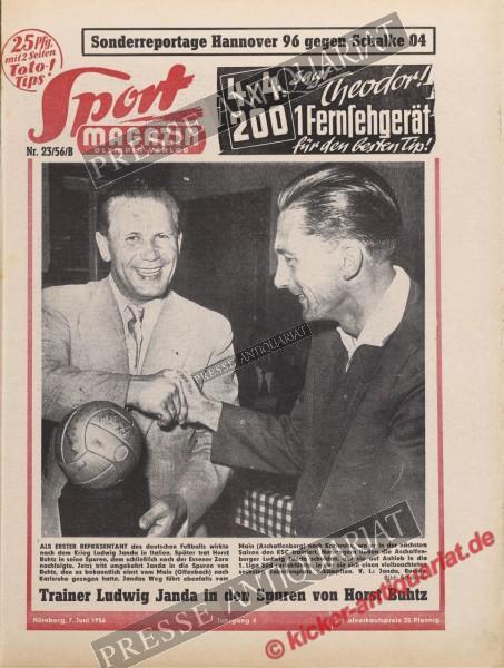 Sportmagazin Nr. 23B, 07.06.1956 bis 13.06.1956