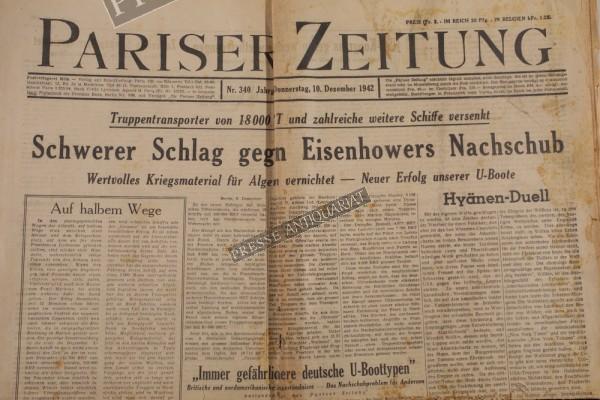 Pariser Zeitung, 10.12.1942
