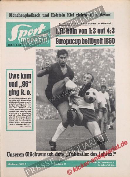 Sportmagazin Nr. 36A, 07.09.1964 bis 13.09.1964