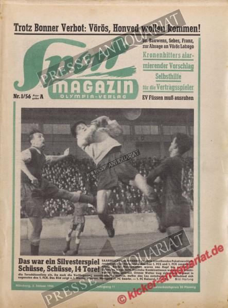 Sportmagazin Nr. 1A, 02.01.1956 bis 08.01.1956