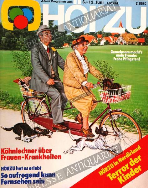 Hörzu Rundfunkzeitung, 06.06.1981 bis 12.06.1981