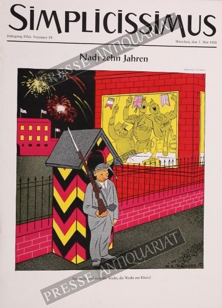 Simplicissimus, 07.05.1955 bis 13.05.1955
