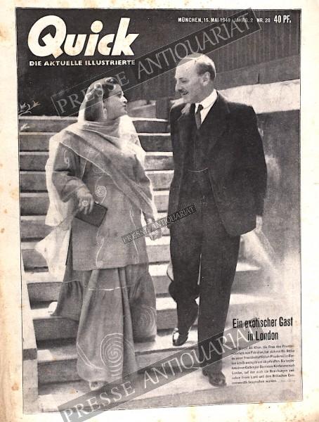 Quick Illustrierte, 15.05.1949 bis 21.05.1949