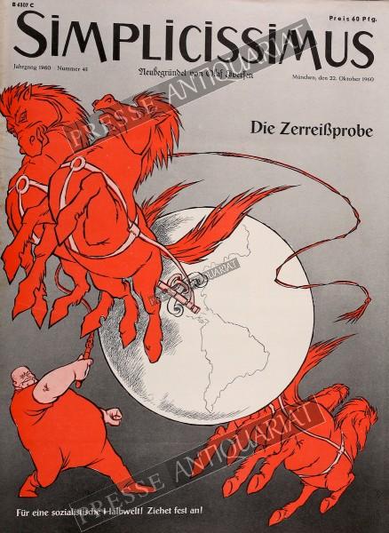 Simplicissimus, 22.10.1960 bis 28.10.1960