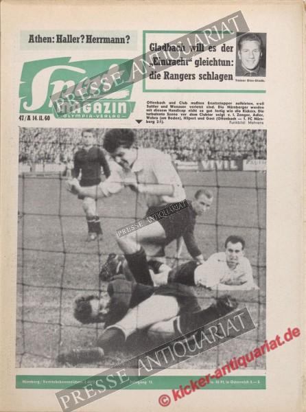 Sportmagazin Nr. 47A, 21.11.1960 bis 27.11.1960