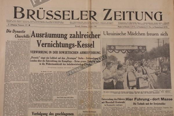 Brüsseler Zeitung, 22.07.1941