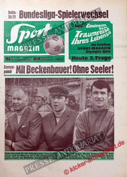 Sportmagazin Nr. 18A, 29.04.1968 bis 05.05.1968