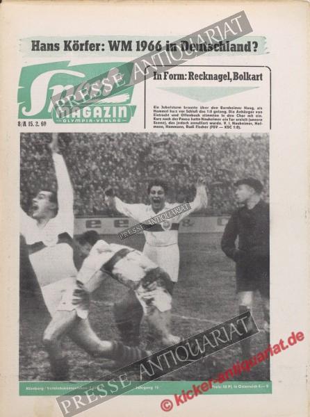 Sportmagazin Nr. 8A, 22.02.1960 bis 28.02.1960