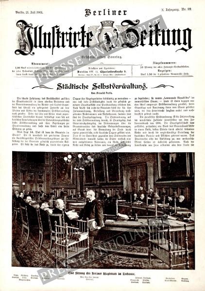 Berliner Illustrirte Zeitung, 21.07.1901 bis 27.07.1901