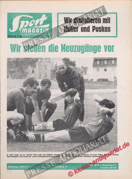 Sportmagazin Nr. 29A, 20.07.1964 bis 26.07.1964