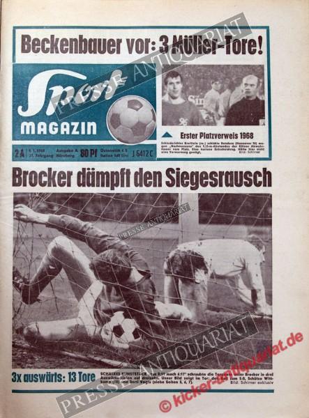 Sportmagazin Nr. 2A, 08.01.1968 bis 14.01.1968