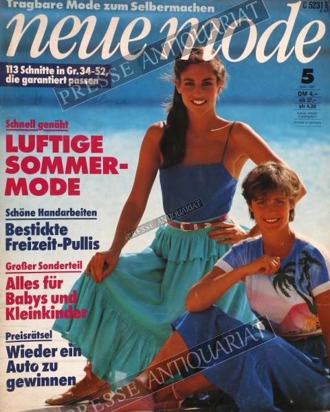 Neue Mode Zeitschrift, 01.05.1981 bis 31.05.1981