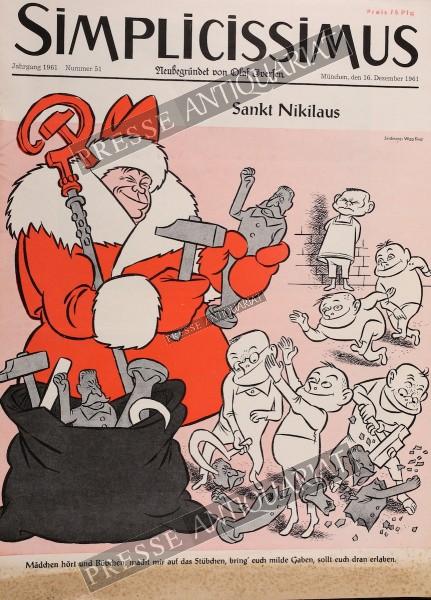 Simplicissimus, 16.12.1961 bis 22.12.1961
