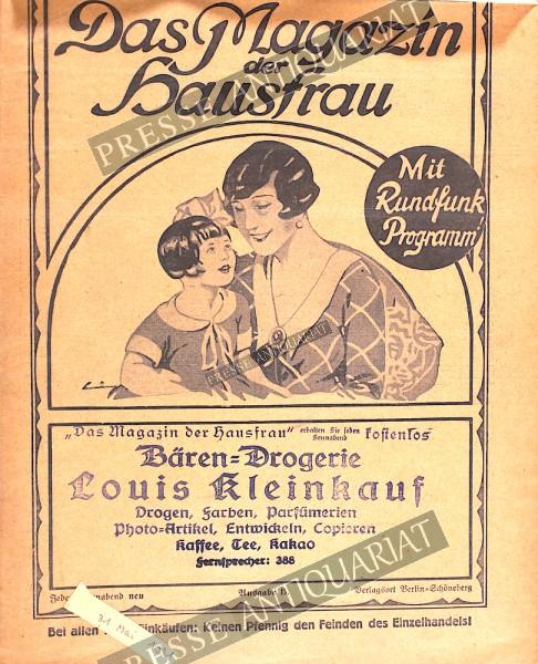 Das Magazin der Hausfrau, 31.05.1931 bis 06.06.1931