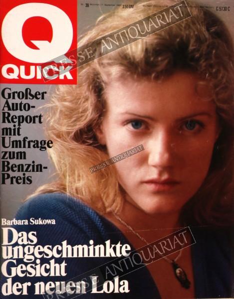 Quick Illustrierte, 17.09.1981 bis 23.09.1981