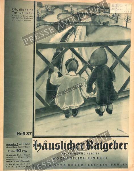 Häuslicher Ratgeber, 08.06.1931 bis 14.06.1931