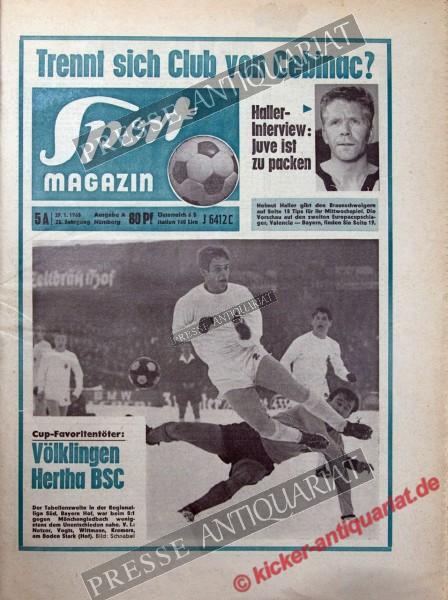 Sportmagazin Nr. 5A, 29.01.1968 bis 04.02.1968