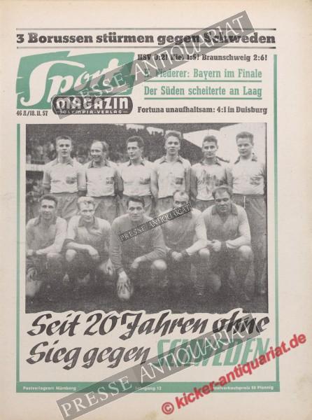 Sportmagazin Nr. 46A, 18.11.1957 bis 24.11.1957
