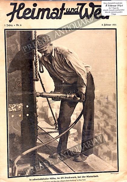 Heimat und Welt Illustrierte, 08.02.1931 bis 14.02.1931