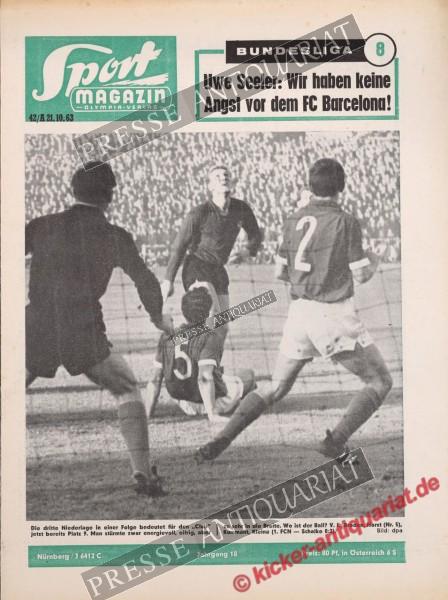 Sportmagazin Nr. 42A, 21.10.1963 bis 27.10.1963