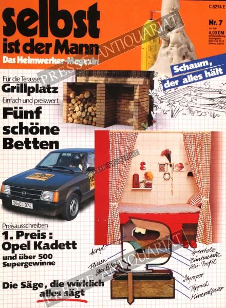Selbst ist der Mann Magazin, 01.07.1981 bis 31.07.1981
