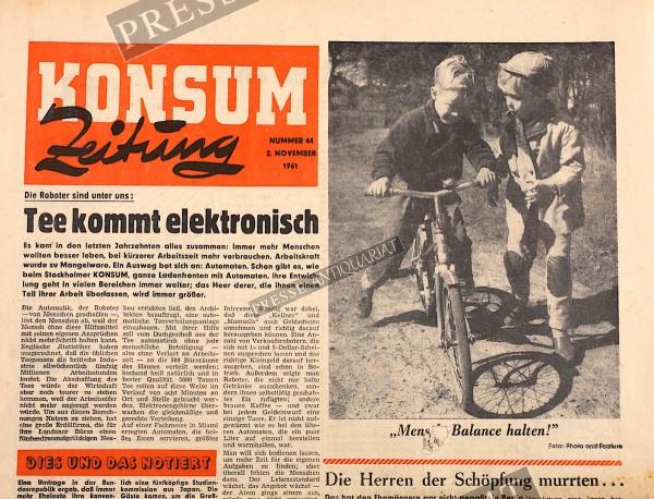 Alte Konsum Zeitung