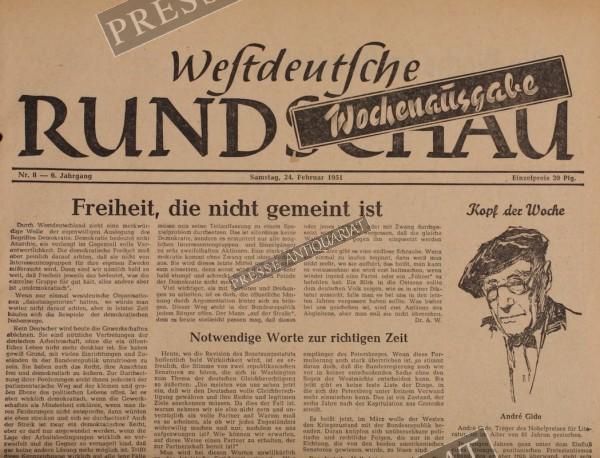 Westdeutsche Rundschau, 24.02.1951