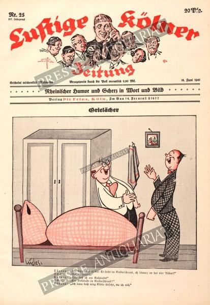 Lustige Kölner Zeitung, 18.06.1941 bis 24.06.1941