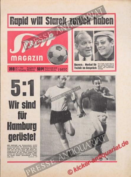 Sportmagazin Nr. 39B, 28.09.1967 bis 04.10.1967