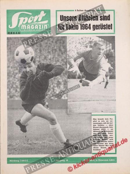 Sportmagazin Nr. 32A, 12.08.1963 bis 18.08.1963