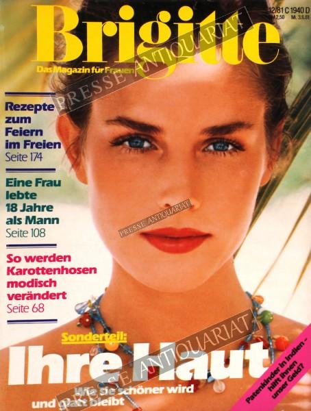 Brigitte Modemagazin, 03.06.1981 bis 16.06.1981
