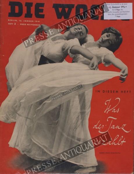 Die Woche 3, 15.01.1941 bis 21.01.1941