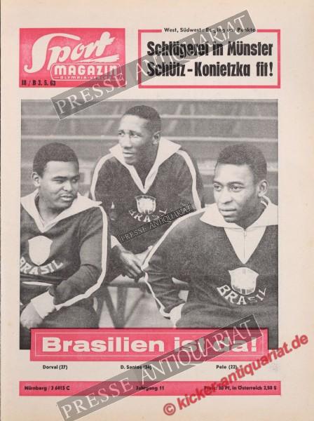 Sportmagazin Nr. 18B, 03.05.1963 bis 09.05.1963