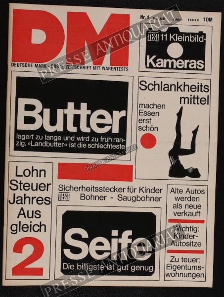 DM Die Deutsche Mark Zeitschrift mit dem Warentest, 21.01.1965 bis 27.01.1965