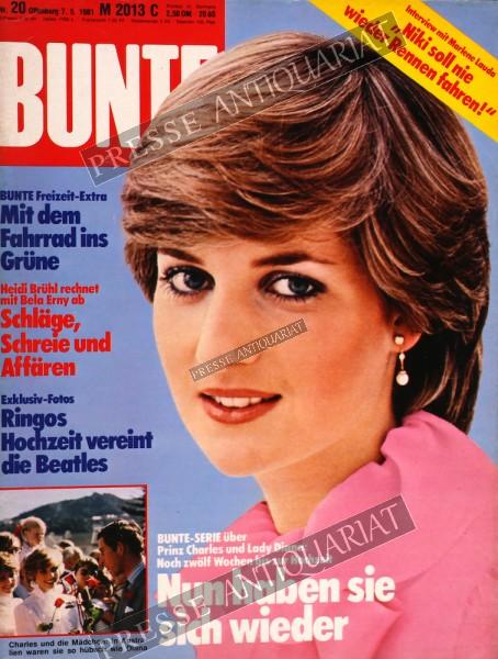 Bunte Illustrierte, 07.05.1981 bis 13.05.1981