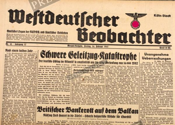 Westdeutscher Beobachter, 14.02.1941