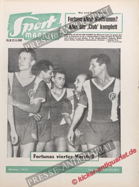Sportmagazin Nr. 35A, 27.08.1962 bis 02.09.1962